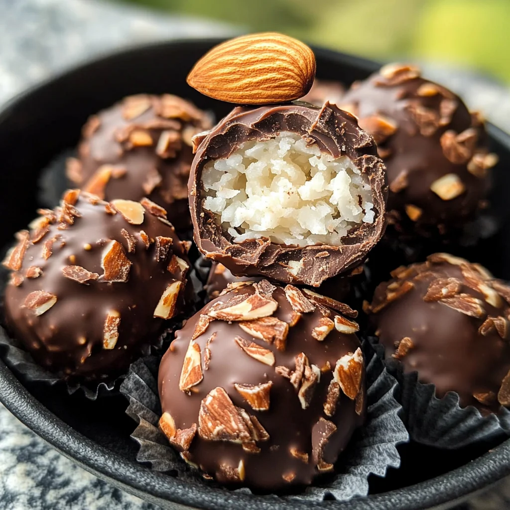 Almond Joy Truffles