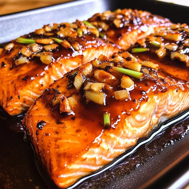 Brown Sugar Bourbon Glazed Salmon