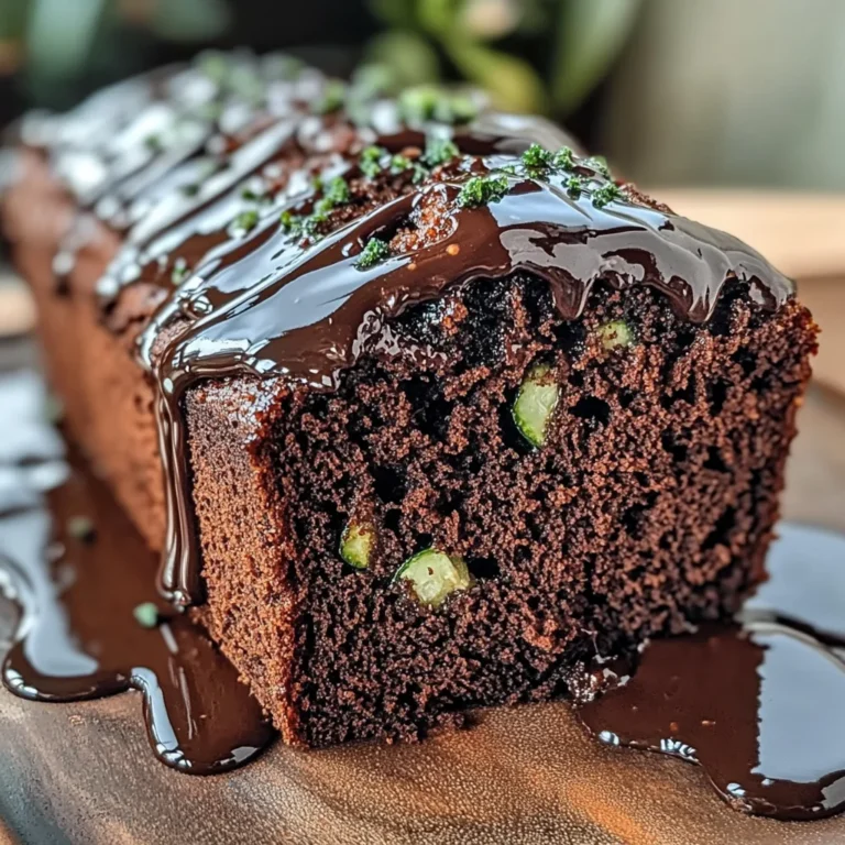 Fresh Chocolate Zucchini Bread
