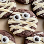Halloween Mummy Cookies