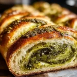 Pesto Swirl Bread