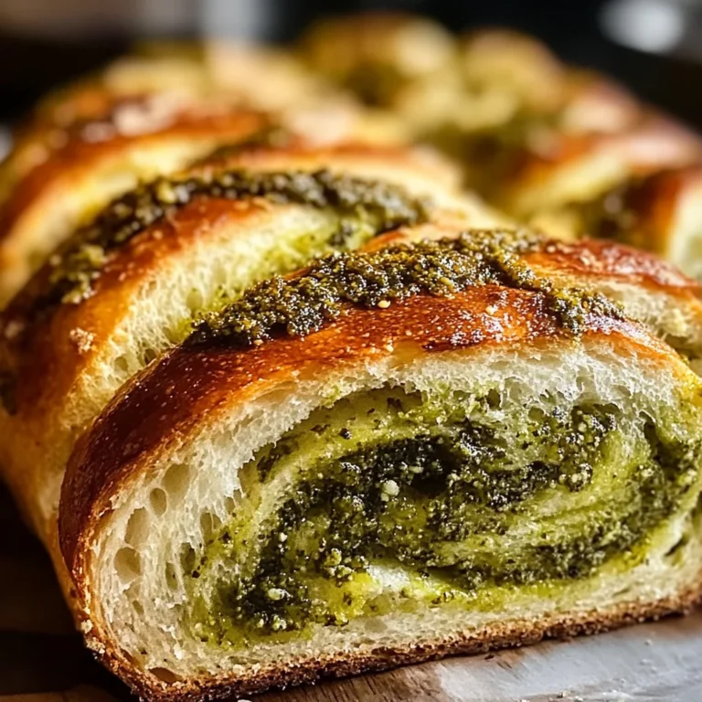 Pesto Swirl Bread