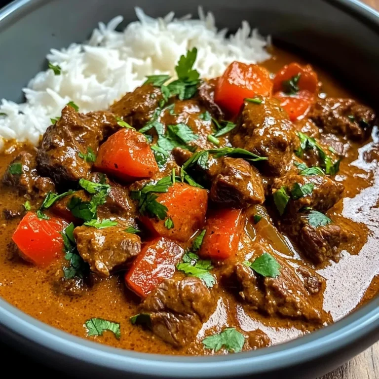 Beef Curry with Spiced Coconut Milk Recipe