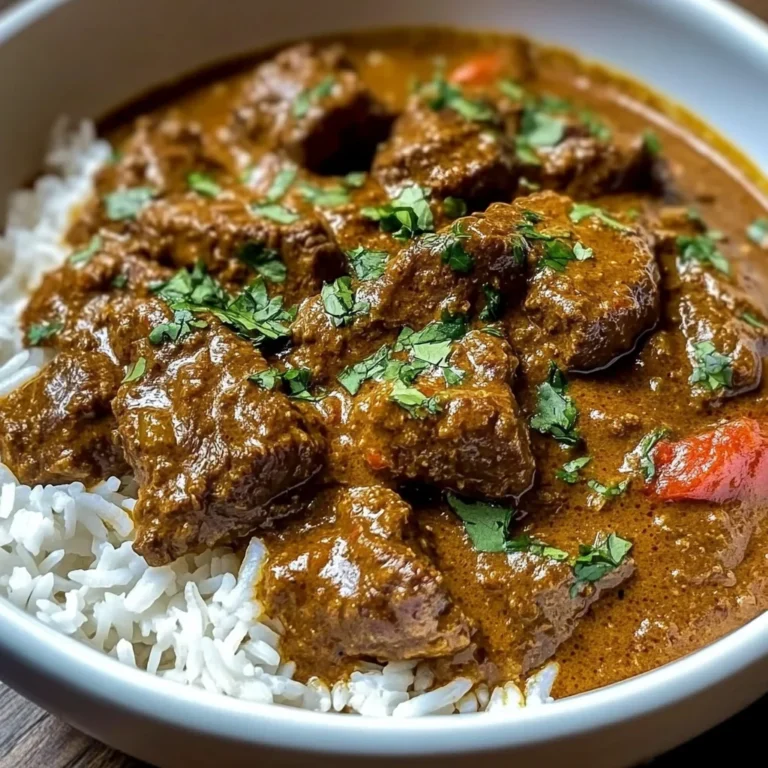 Beef Curry with Spiced Coconut Milk Recipe