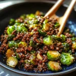 Beef and Brussels Sprouts Stir-Fry