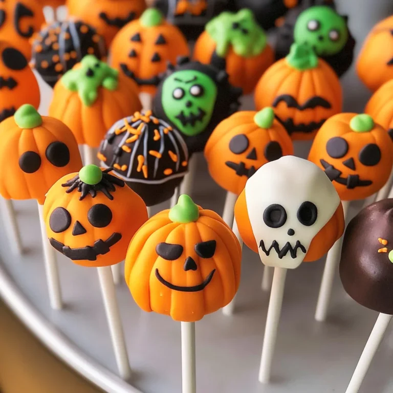 Halloween Cake Pops