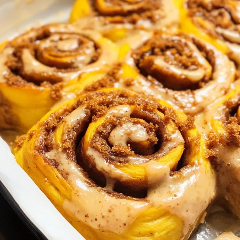 Pumpkin Cinnamon Rolls