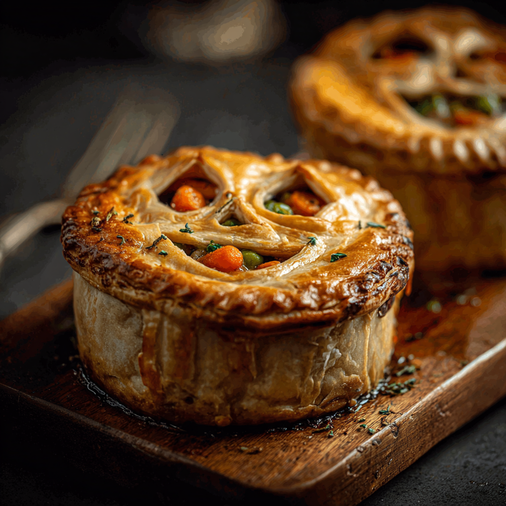 Skull Chicken Pot Pies
