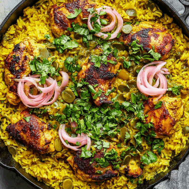 One Pot Turmeric Chicken and Rice